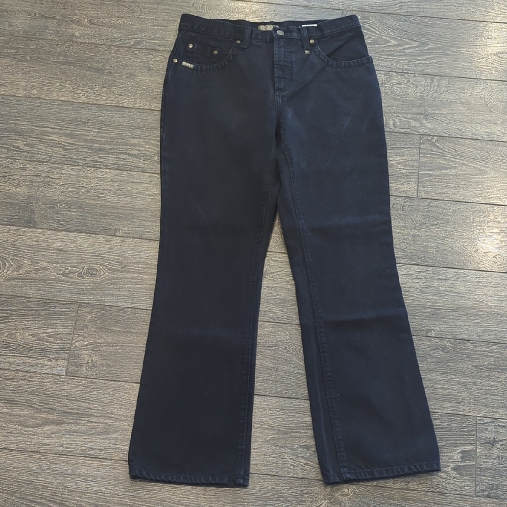 Vintage Rockies Jeans Natural Rise Black Size 12 Regular